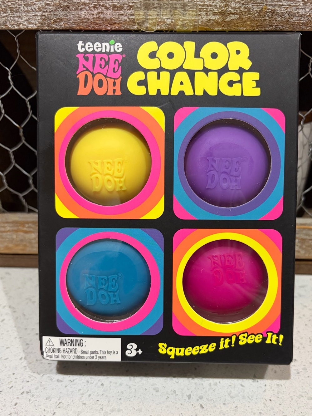 Authentic Teenie Needoh Color Changing Pack